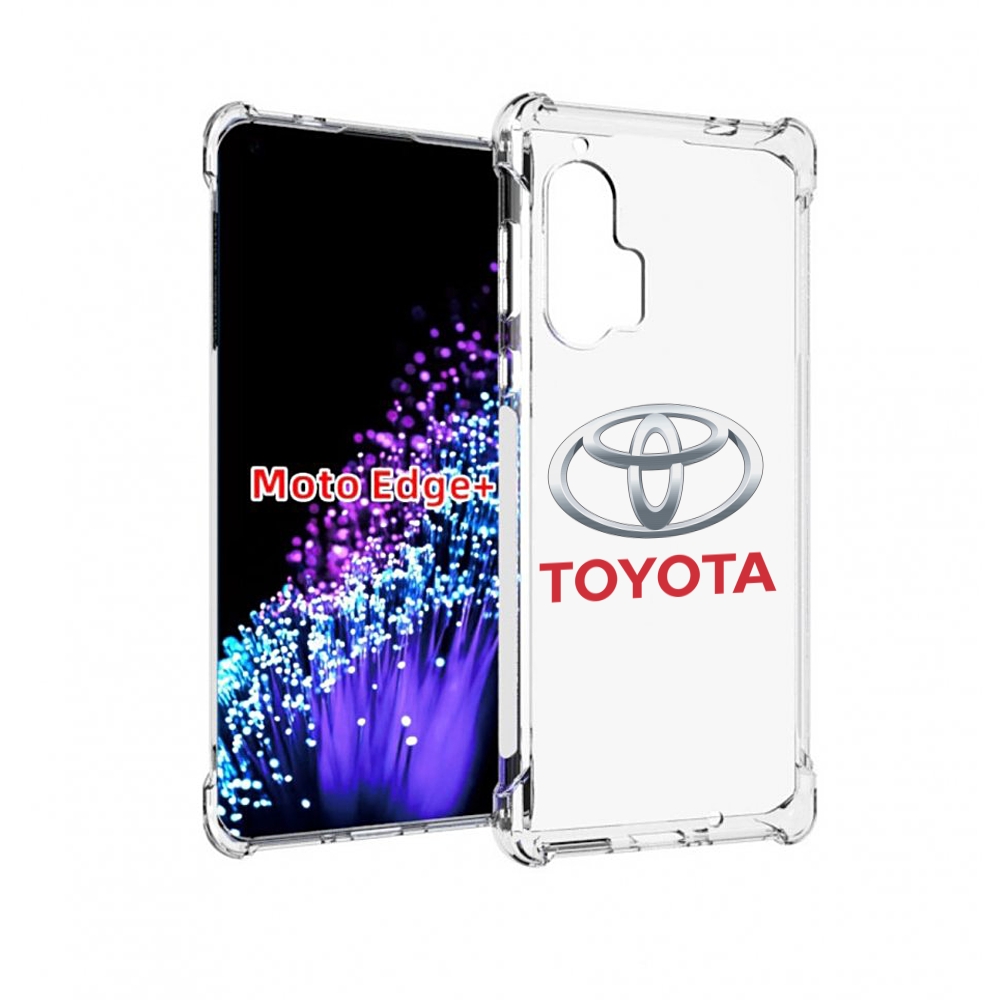 

Чехол MyPads toyota-тоиота-4 мужской для Motorola Edge+ Plus, Прозрачный, Tocco