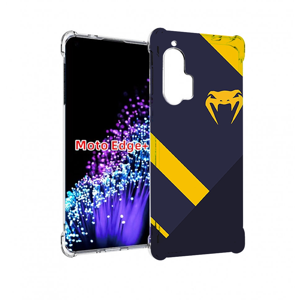 

Чехол MyPads venum мужской для Motorola Edge+ Plus, Прозрачный, Tocco