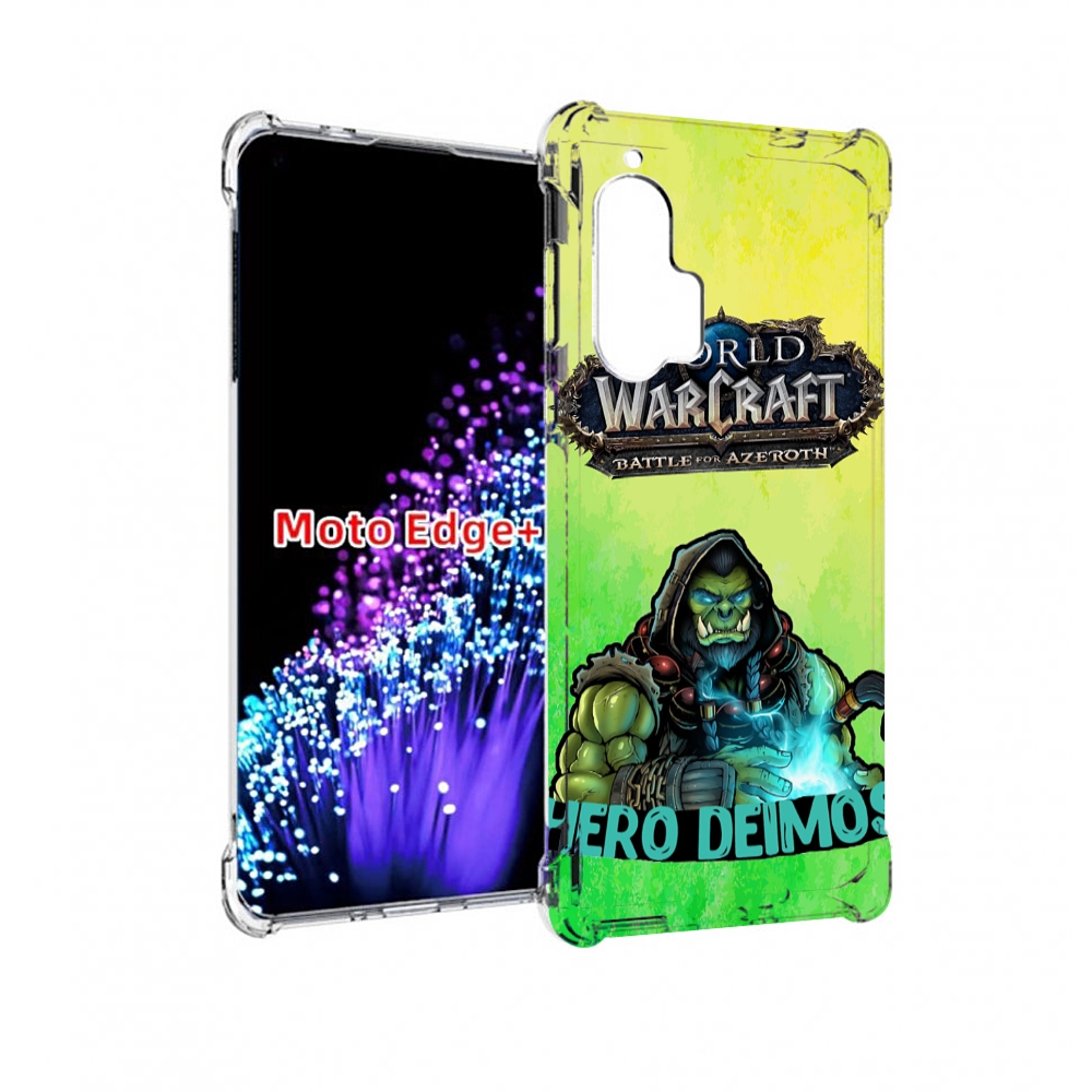 

Чехол MyPads world-of-warcraft мужской для Motorola Edge+ Plus, Прозрачный, Tocco