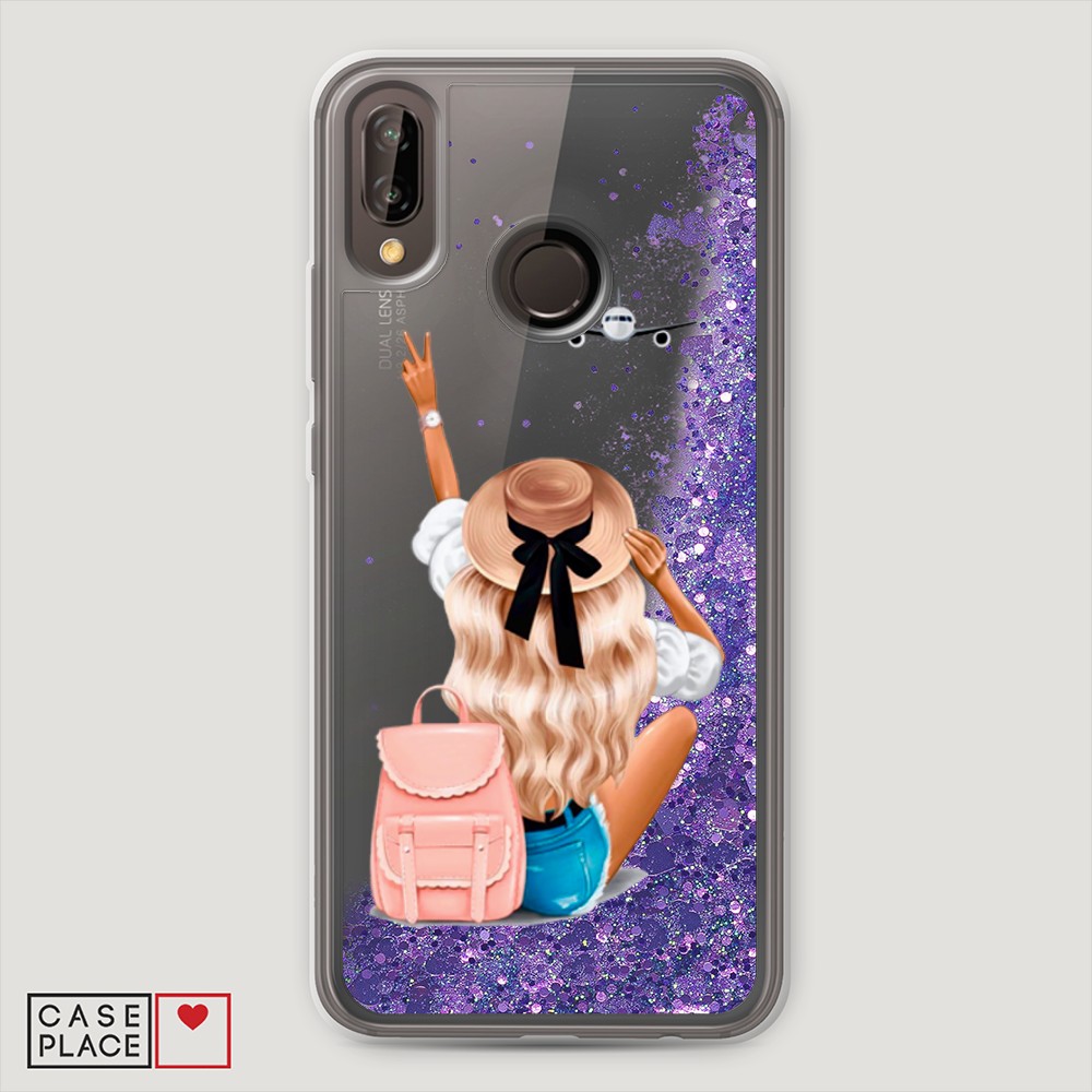 

Чехол Awog на Huawei P20 Lite/Nova 3e "Автостопом самолетом", Разноцветный, 64492-1