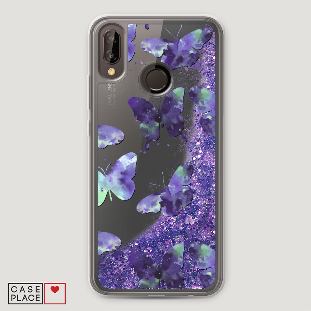 

Чехол Awog на Huawei P20 Lite/Nova 3e "Бабочки отпечатки", Разноцветный, 64492-1
