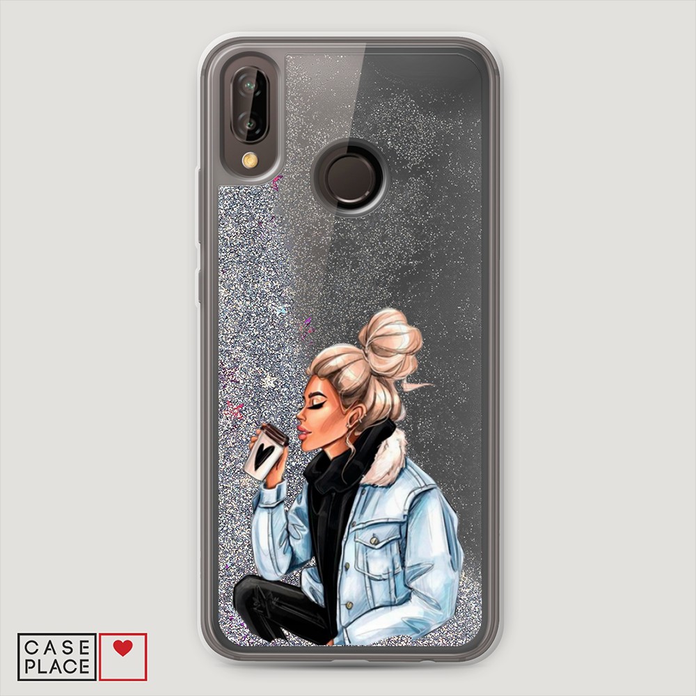 

Чехол Awog на Huawei P20 Lite/Nova 3e "Cute girl", Разноцветный, 64491-1