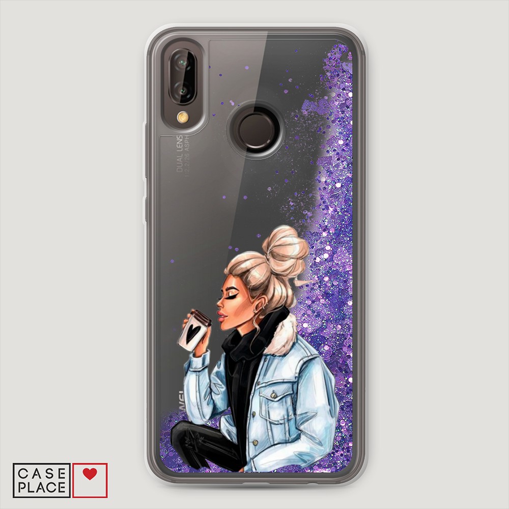 

Чехол Awog на Huawei P20 Lite/Nova 3e "Cute girl", Разноцветный, 64492-1