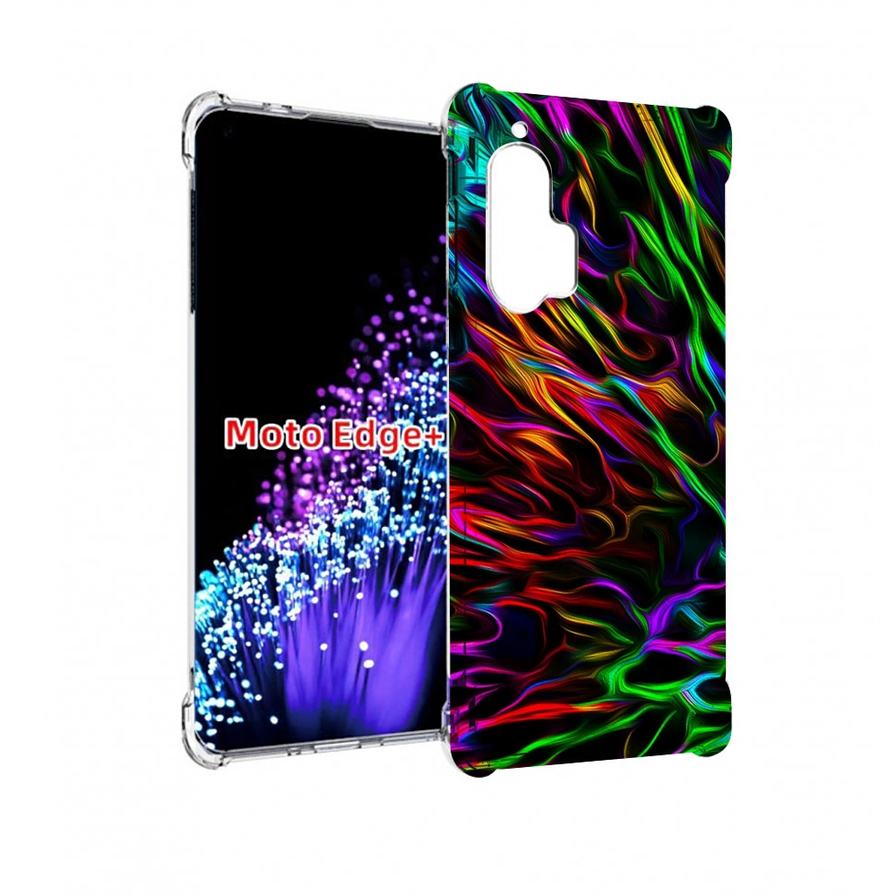 

Чехол MyPads Бензин для Motorola Edge+ Plus, Прозрачный, Tocco