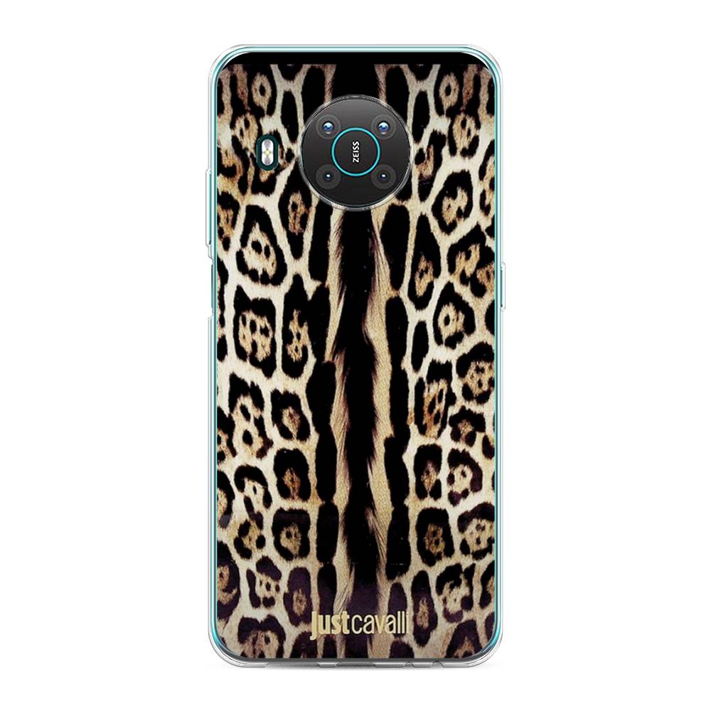 

Чехол на Nokia X20 "Леопард кавалли", Черный;коричневый, 124750-1