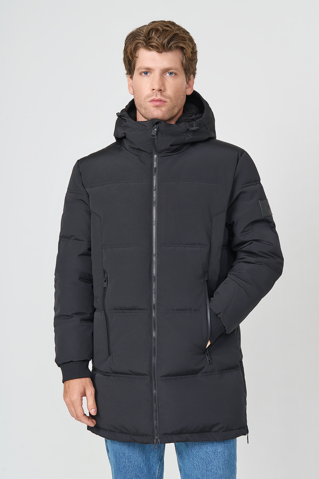 

Зимняя куртка мужская Baon B5423513 черная 3XL, Черный, B5423513