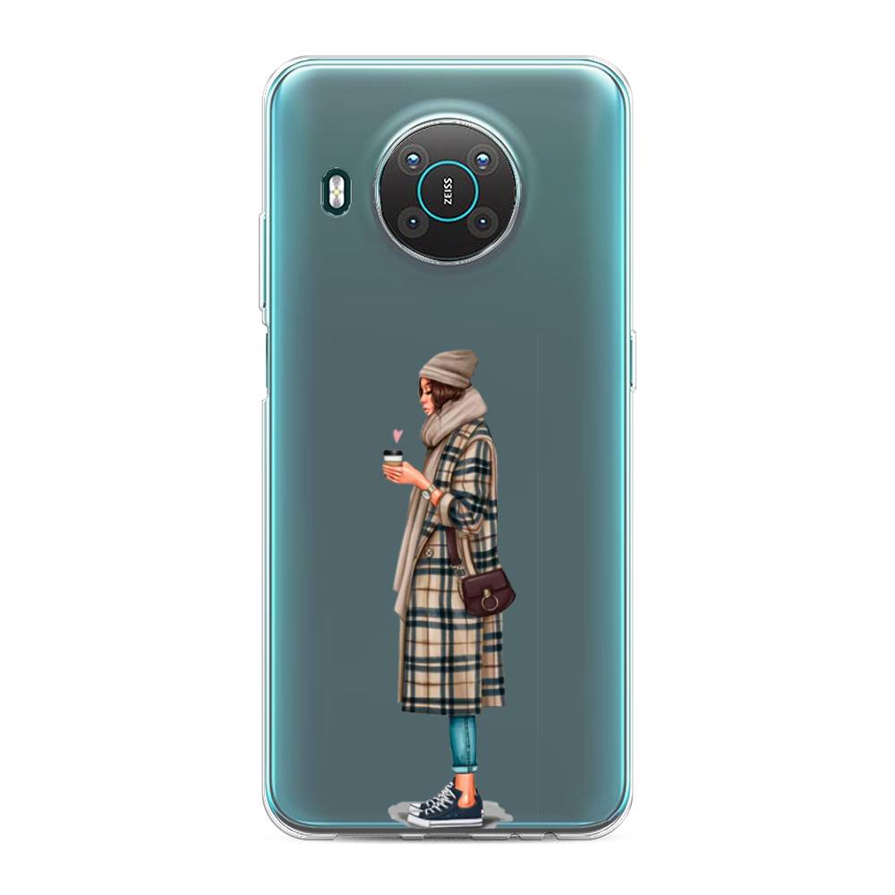 

Чехол на Nokia X20 "Утренний кофе", Коричневый;бежевый, 124750-6