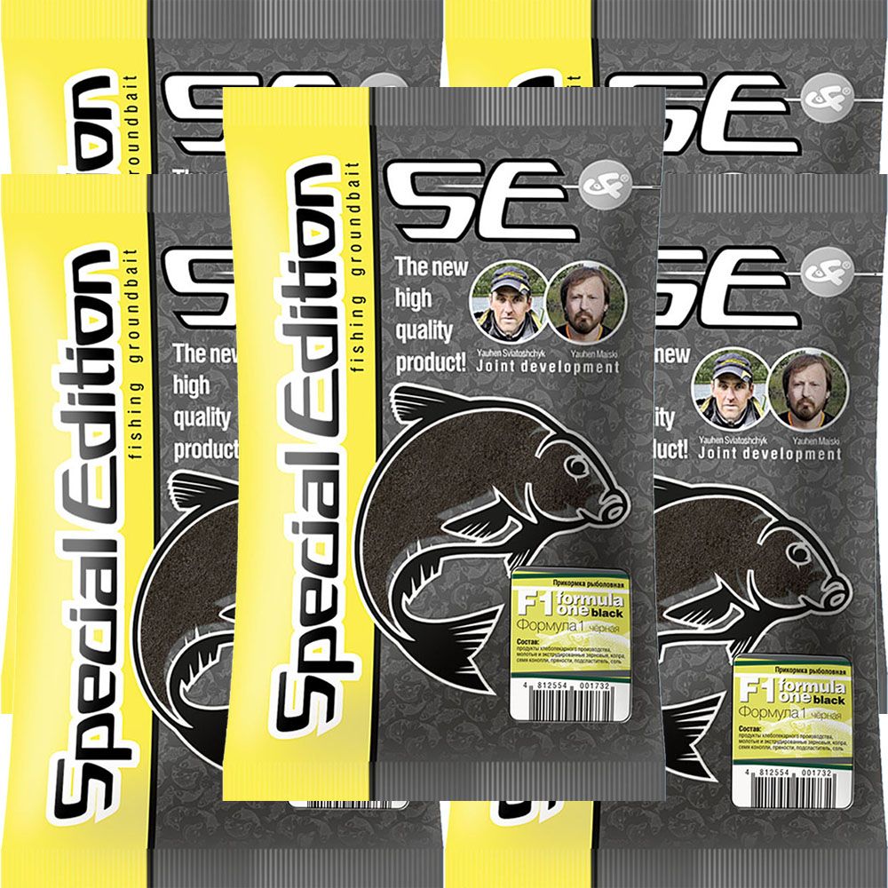 

Прикормка Feeder.by Special Edition F1 5 упаковок, Разноцветный, Special Edition