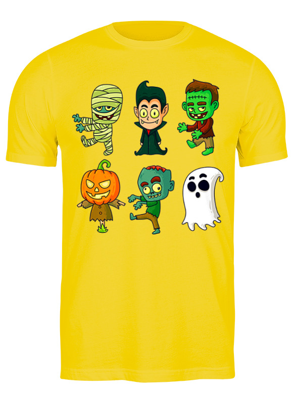 

Футболка мужская Heroes halloween 2944976 Printio желтая S, Heroes halloween 2944976