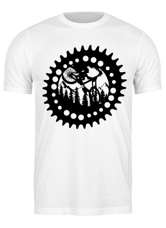

Футболка мужская Printio Mountain bike 2972864 белая S, Белый, Mountain bike 2972864