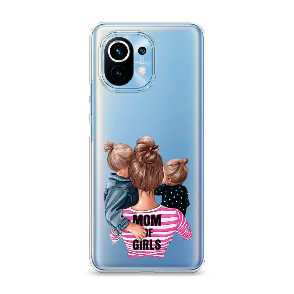 

Чехол Awog на Xiaomi Mi 11 "Mom of Girls", Разноцветный, 39450-6