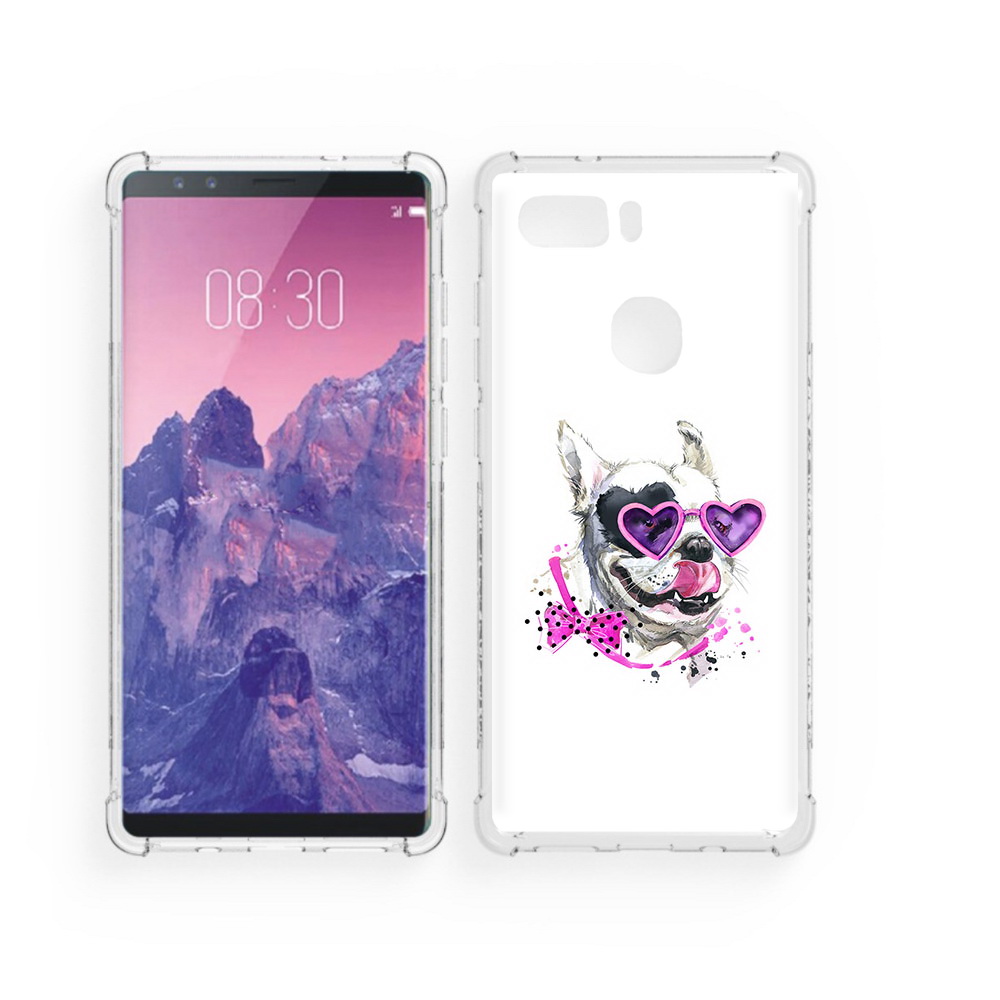

Чехол MyPads Tocco для ZTE Nubia Z17S акварельный пёс (PT94929.470.218), Прозрачный, Tocco