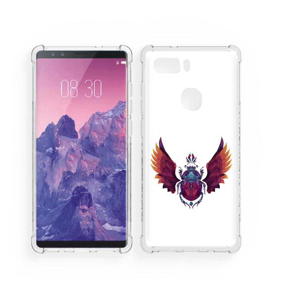 

Чехол MyPads Tocco для ZTE Nubia Z17S алмазный скоробей (PT94929.470.219), Прозрачный, Tocco