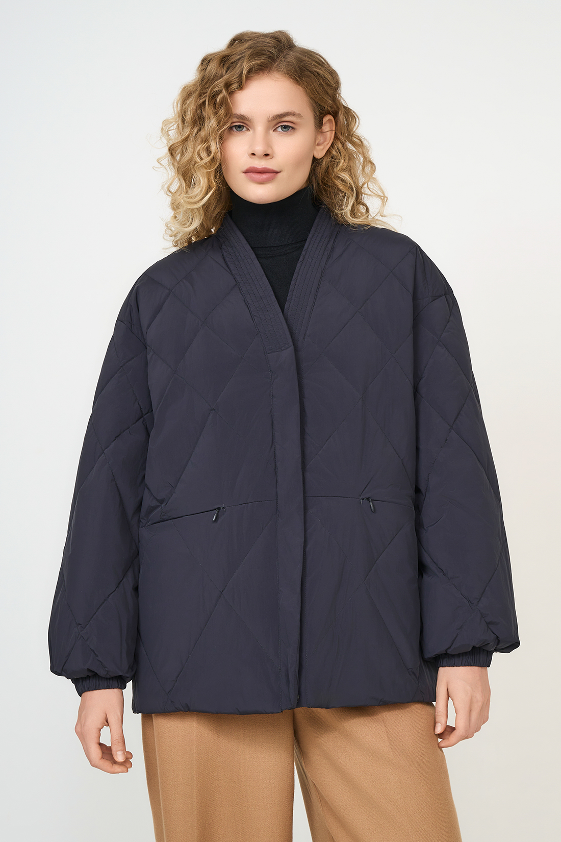 

Пуховик женский Baon B0023568 черный XXL, B0023568