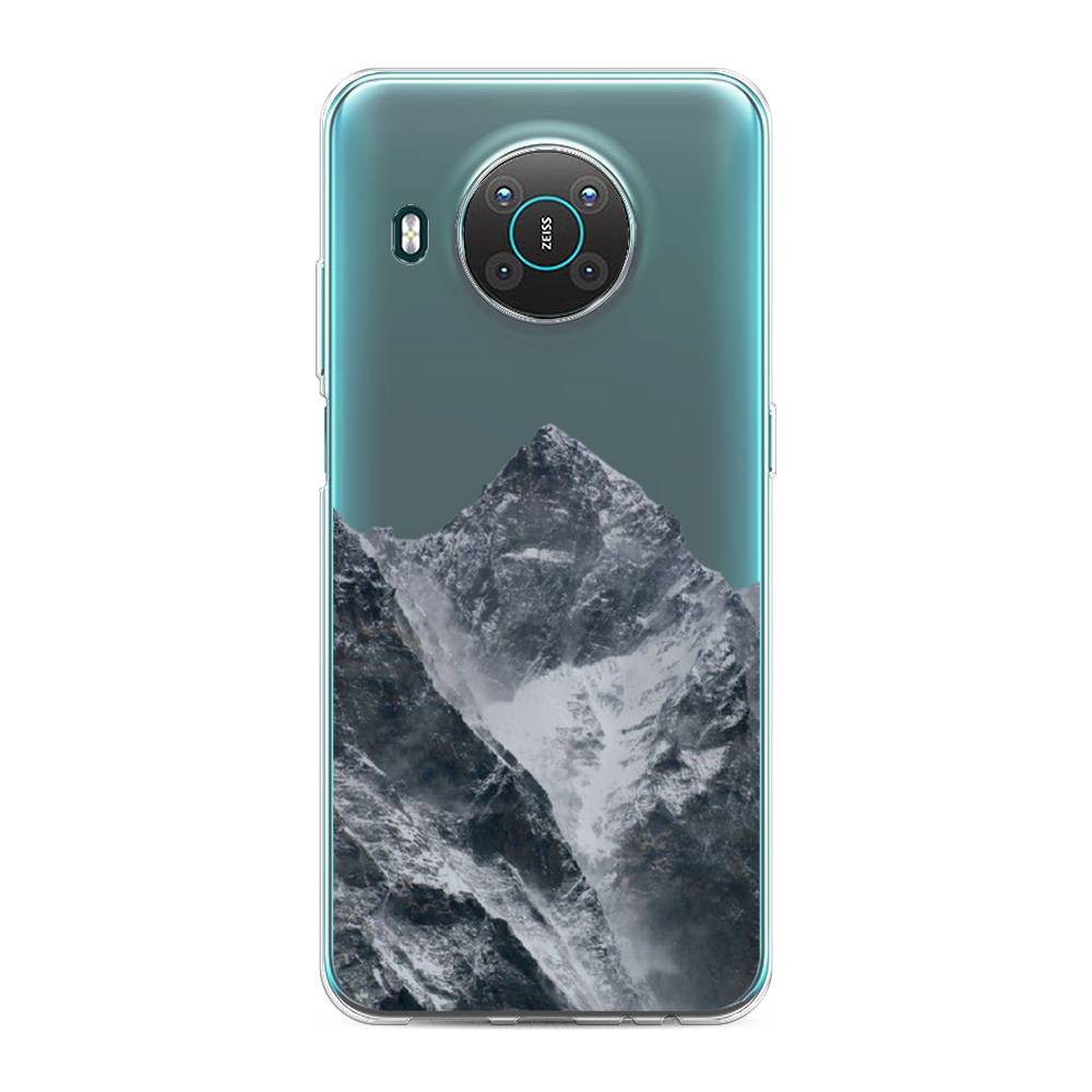 

Чехол на Nokia X20 "Горы арт 4", Серый;бежевый, 124750-2