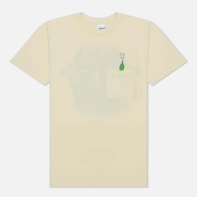 

Мужская футболка Ripndip Stripndip Pocket белый, Размер M, Stripndip Pocket