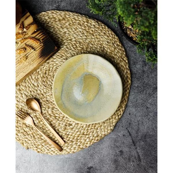 

Тарелка десертная Porland Stoneware Pearl 17 см., каменная керамика, Желтый