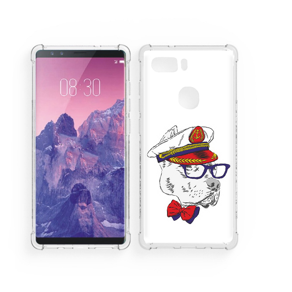 

Чехол MyPads Tocco для ZTE Nubia Z17S бульдог (PT94929.470.251), Прозрачный, Tocco