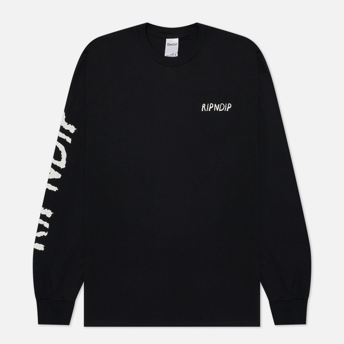 

Мужской лонгслив Ripndip Coconerm чёрный, Размер XL, Coconerm