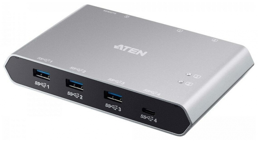 фото Kvm-переключатель aten 2-port usb-c gen 2 sharing switch