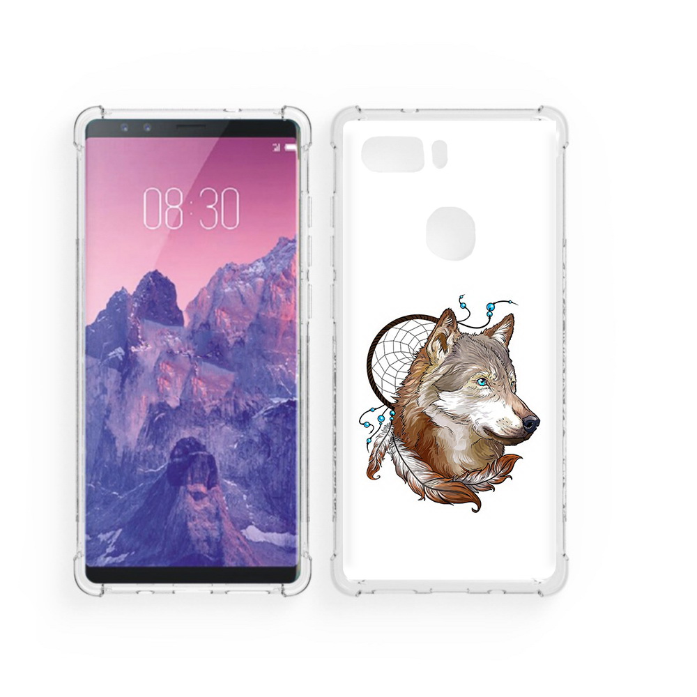 

Чехол MyPads Tocco для ZTE Nubia Z17S волк и ловец снов (PT94929.470.269), Прозрачный, Tocco