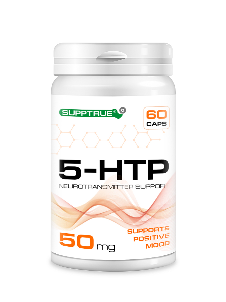 Аминокислота Supptrue 5 HTP 60 капсул