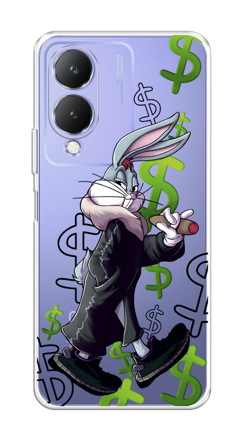

Чехол на Vivo Y17s "Rich Bugs Bunny", Зеленый;черный;голубой, 269850-1