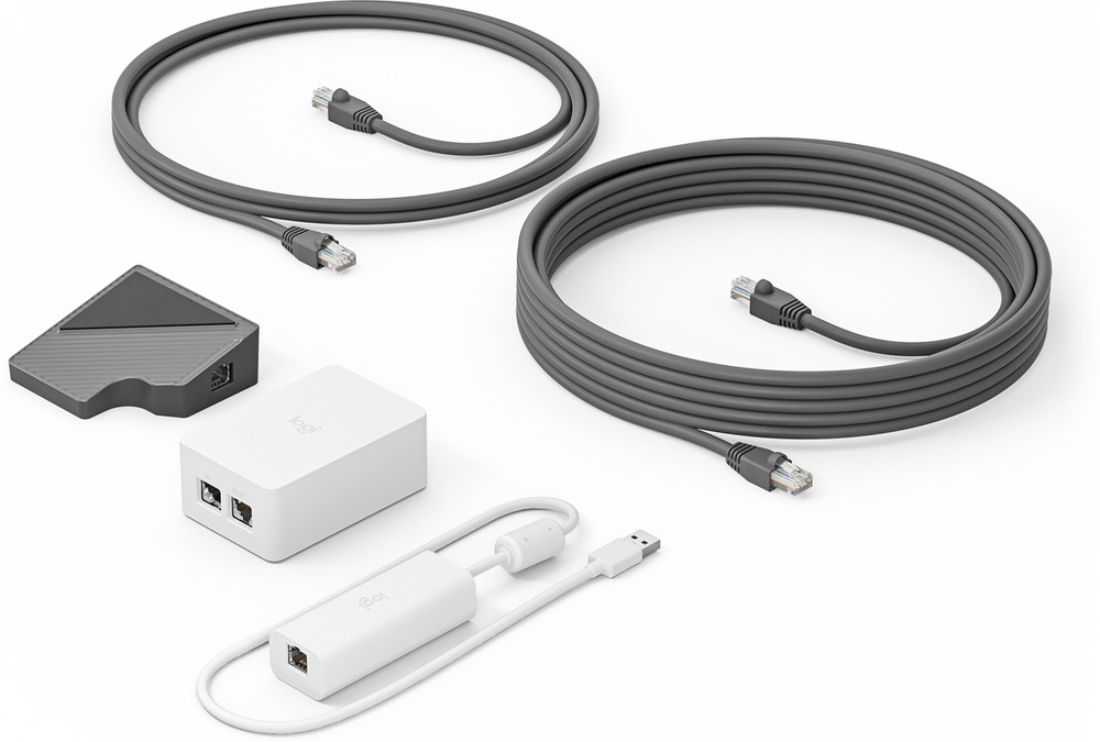 

Система для видеоконференций Logitech Cat5E Kit for Tap-GRAPHITE-USB (952-000019)