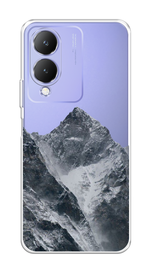 

Чехол на Vivo Y17s "Горы арт 4", Серый;бежевый, 269850-1