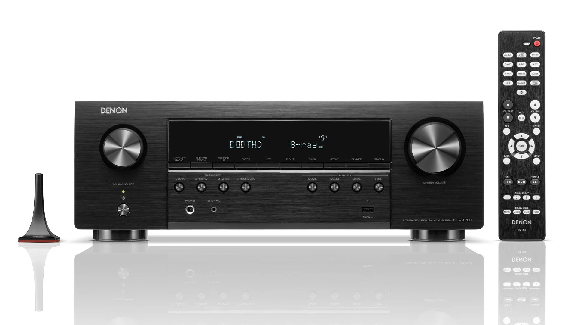 

AV-ресивер Denon AVC S670H, AVC-S760H