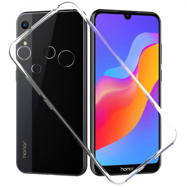 фото Tpu чехол j-case thin для huawei y6 (pro) 2019/honor 8a (pro) (прозрачный)