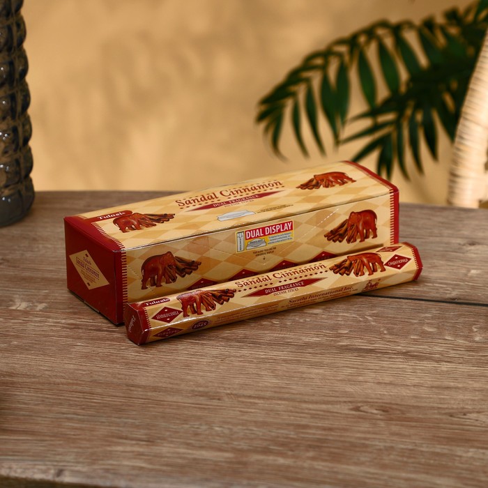 

Благовония "Tulasi" 20 аромапалочек Sandal Cinnamon, Indian style