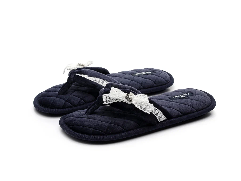 фото Тапочки женские pettimelo r-907 синие 40-41 ru