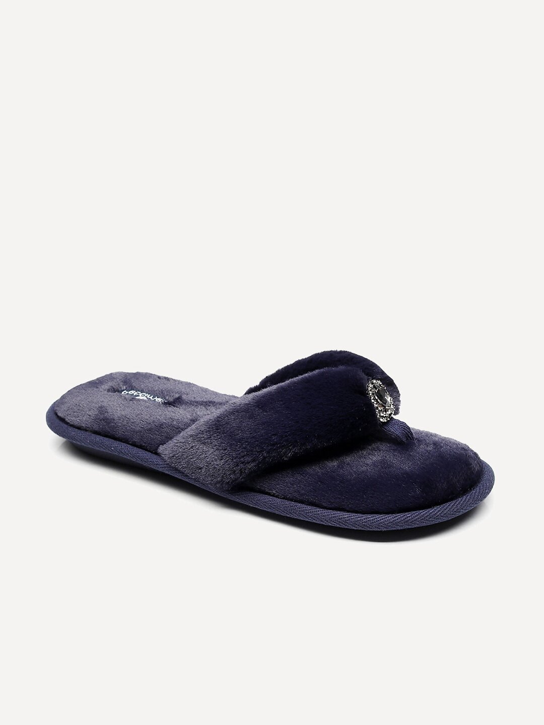 фото Тапочки женские mingul & meiyeon m-807 синие 40.5 ru