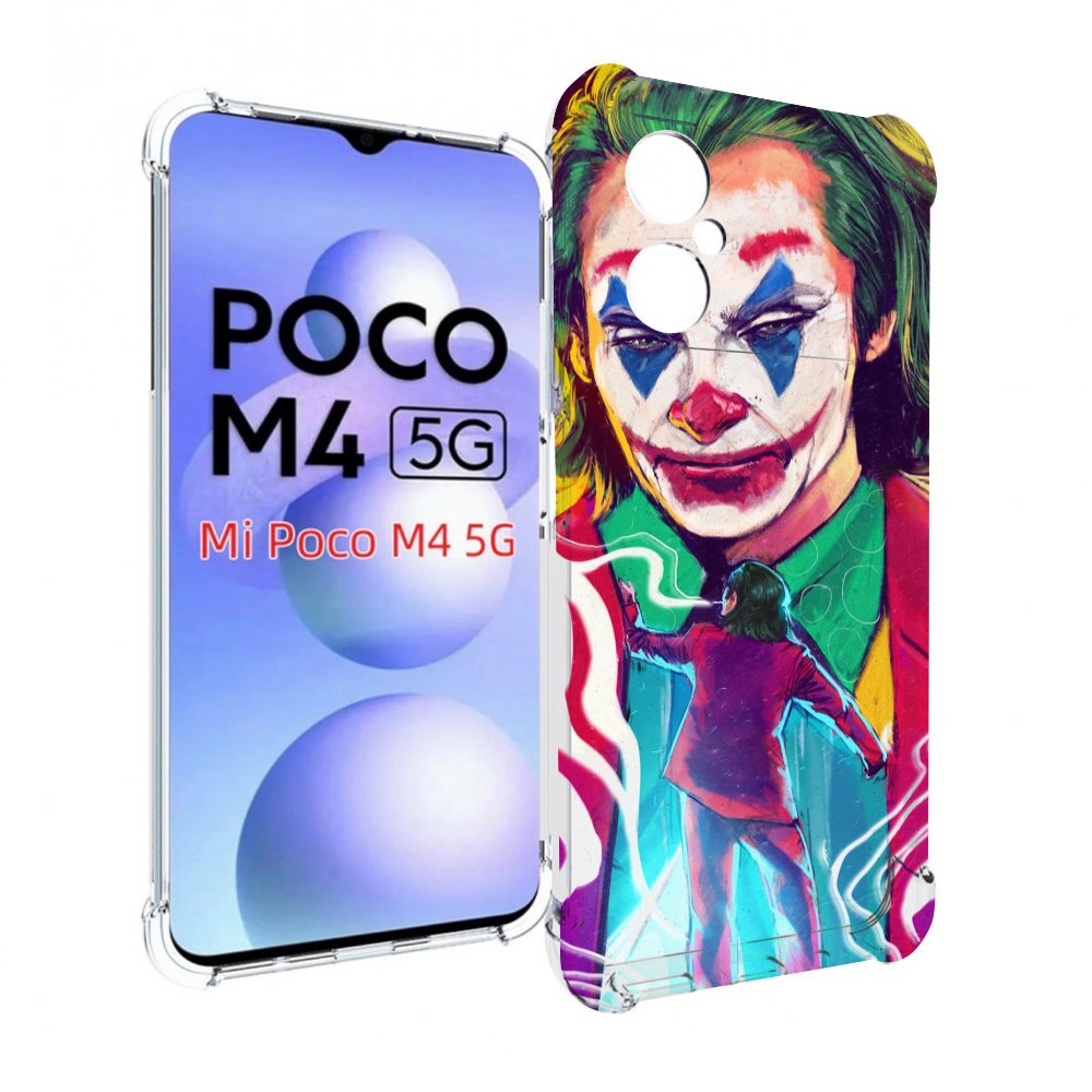 

Чехол MyPads джокер-у-джокера для Xiaomi Poco M4 5G, Прозрачный, Tocco