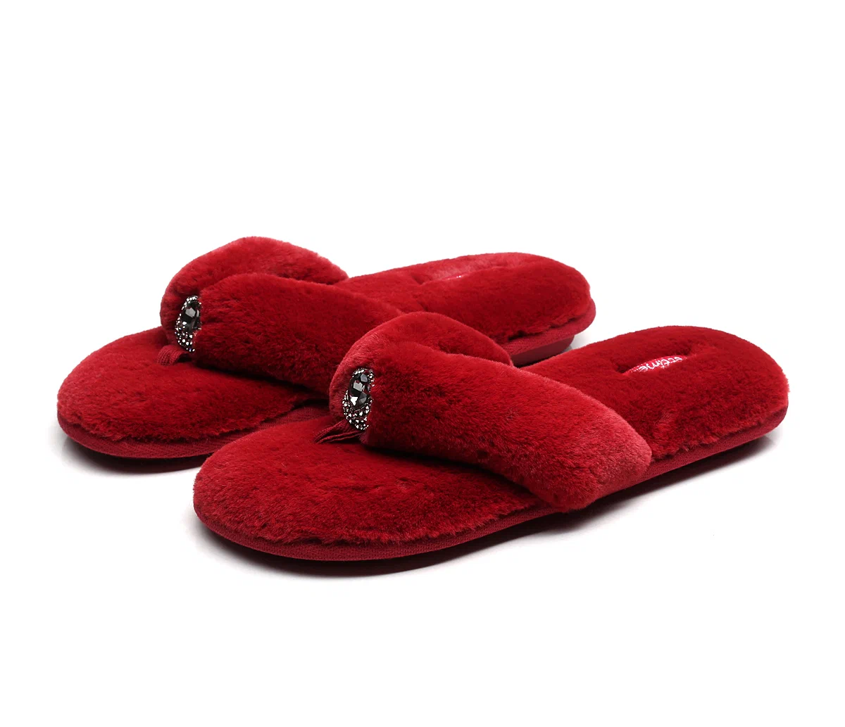 фото Тапочки женские pettimelo r-807 красные 36-37 ru