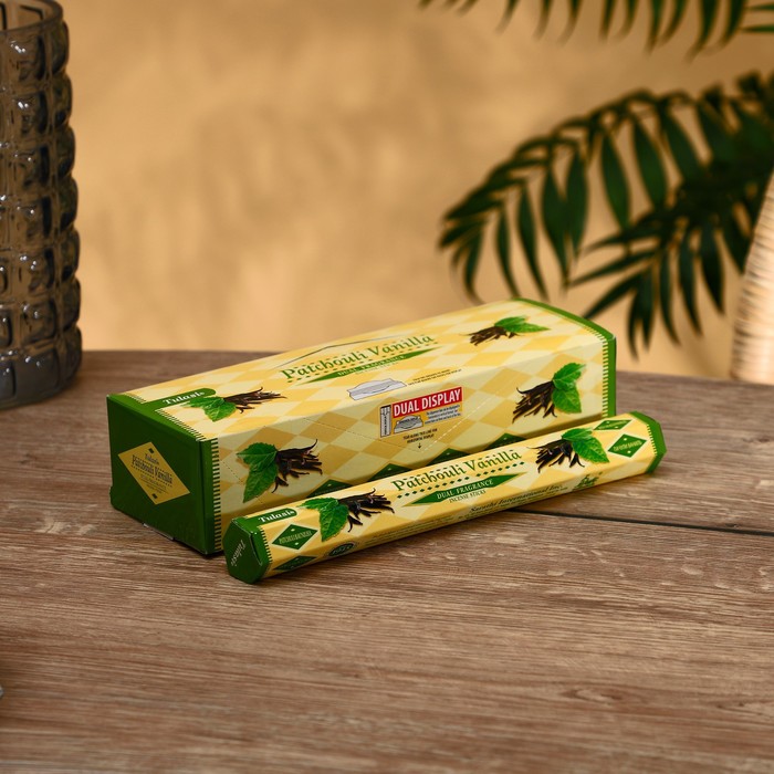 

Благовония "Tulasi" 20 аромапалочек Patchouli Vanilla, Indian style