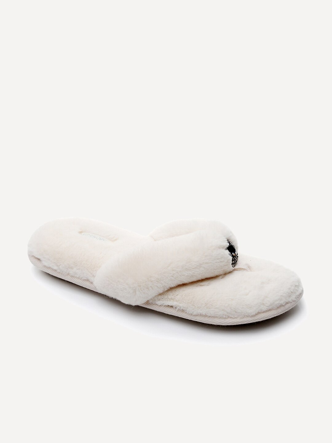 фото Тапочки женские pettimelo r-807 белые 38.5 ru