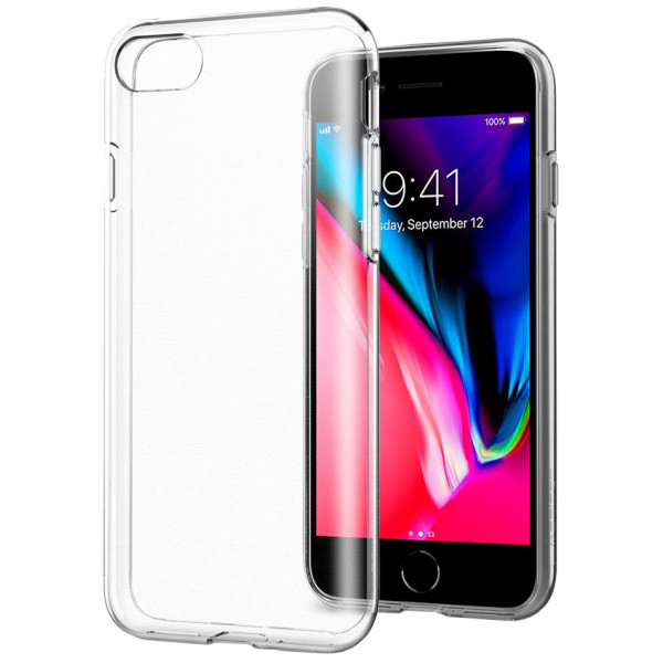 фото Tpu чехол epik clear case для iphone 7 / 8 / se (2020)