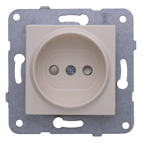 фото Розетка силов. panasonic karre plus & arkedia slim (wktt02012bg-ru) ip20 бежевый 1шт