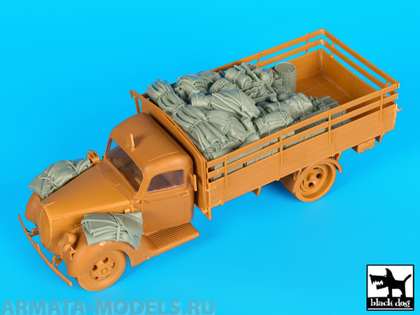 

BDT35167 1/35 German army truck G917 T access.set ICM