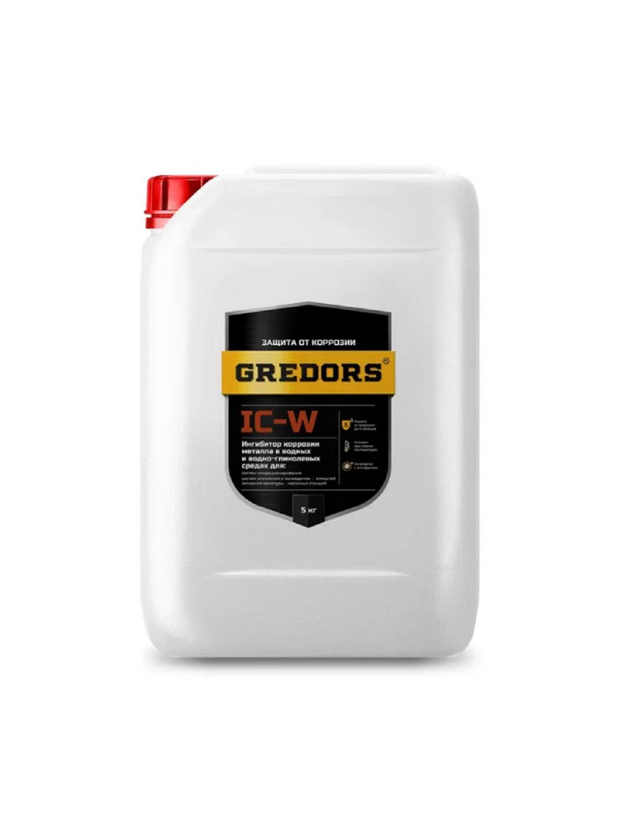 Ингибитор коррозии для защиты металлов, GREDORS, IC-W, 5 кг, 103427