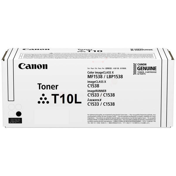 Тонер для лазерного принтера Canon T10L (4805C001) черный, оригинальный