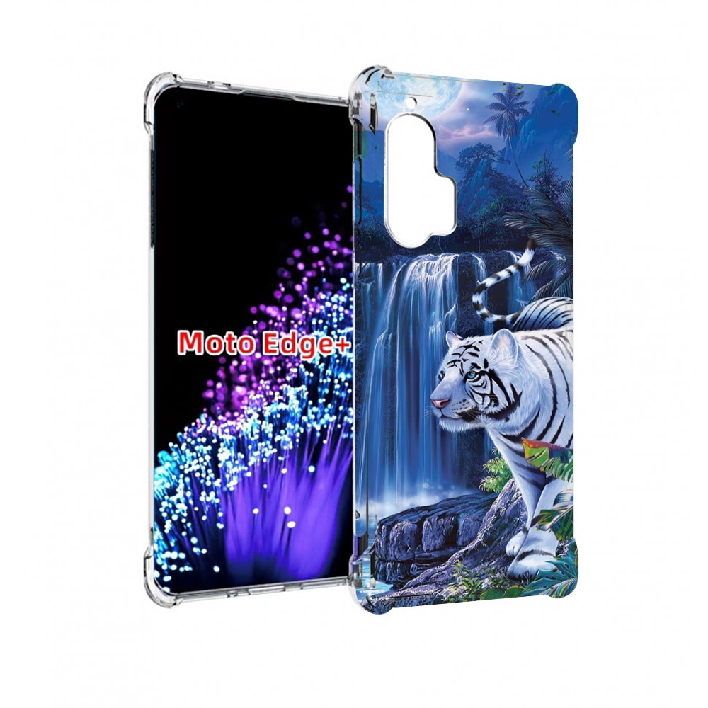 

Чехол MyPads Водопад для Motorola Edge+ Plus, Прозрачный, Tocco