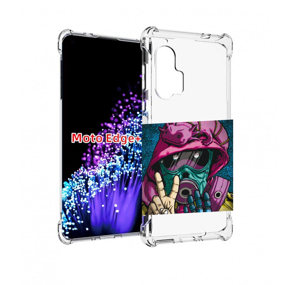 

Чехол MyPads Всем-мир для Motorola Edge+ Plus, Прозрачный, Tocco