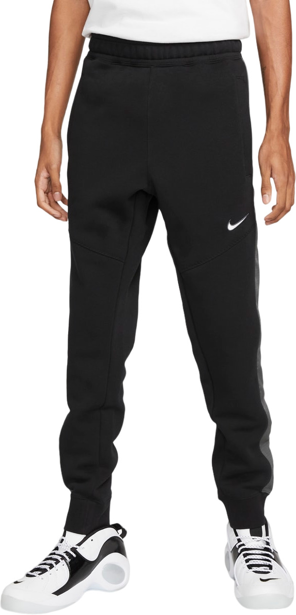 

Спортивные брюки мужские Nike M NSW SP FLC JOGGER BB черные M, Черный, M NSW SP FLC JOGGER BB