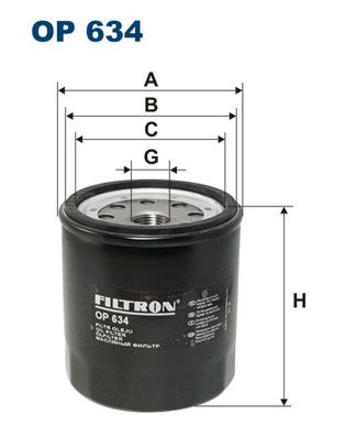 

Фильтр Масляный Isuzu FILTRON op634