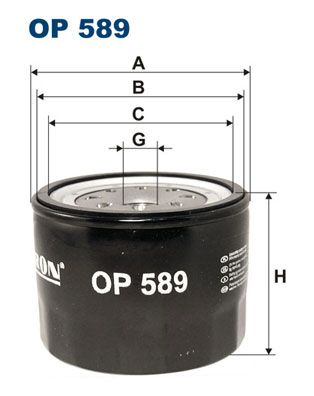 

Фильтр Масляный FILTRON op589