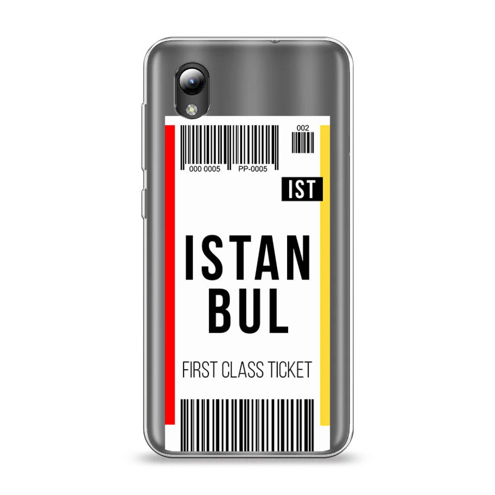 

Чехол на ZTE Blade A3 2019/L8/ZTE Blade A31 lite "Билет в Стамбул", Белый;черный;красный, 132850-6