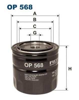 

Фильтр Масляный Ор568 FILTRON op568